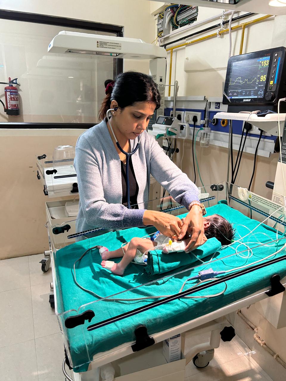 Level-3 NICU neonatal care unit at ANS Multispeciality Hospital in Patna